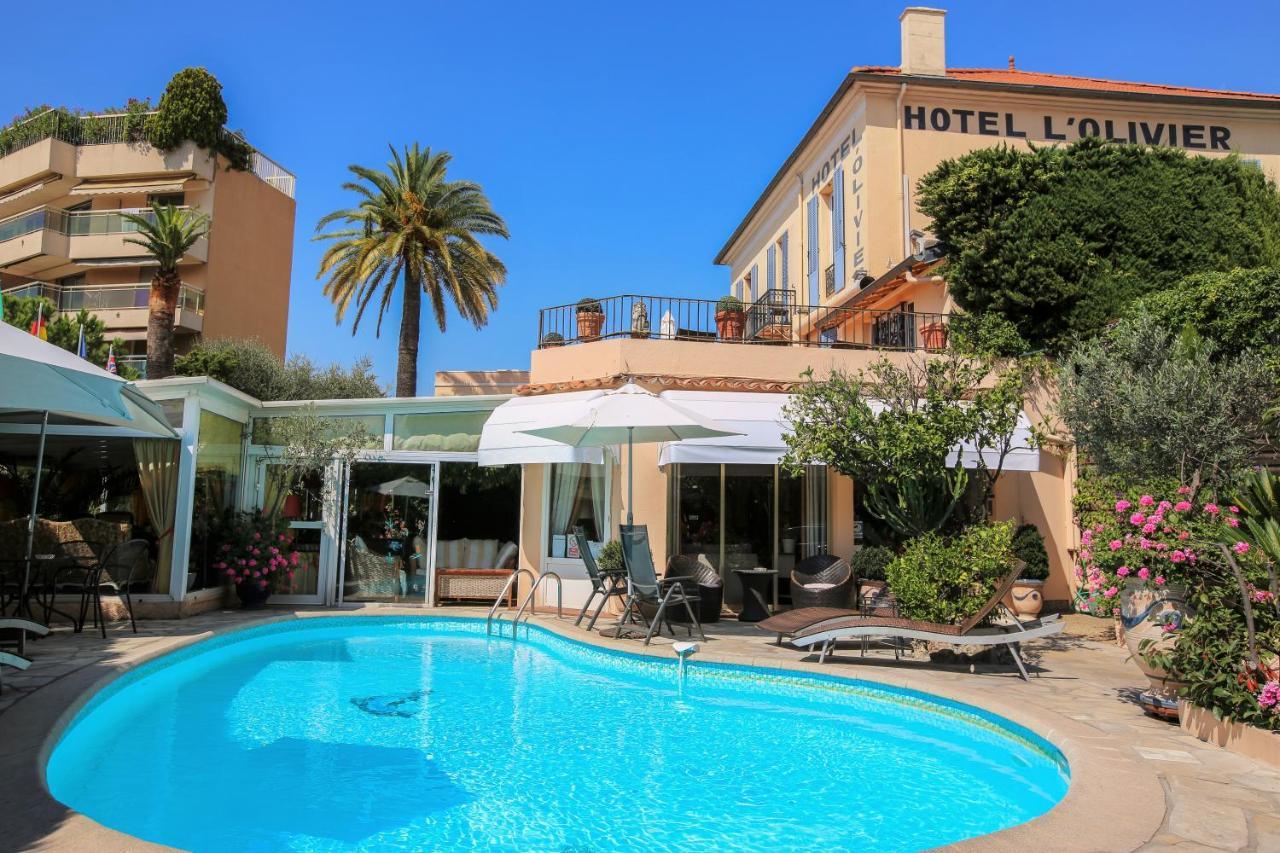 Hotel L'Olivier - Piscine & Parking Cannes Exteriér fotografie